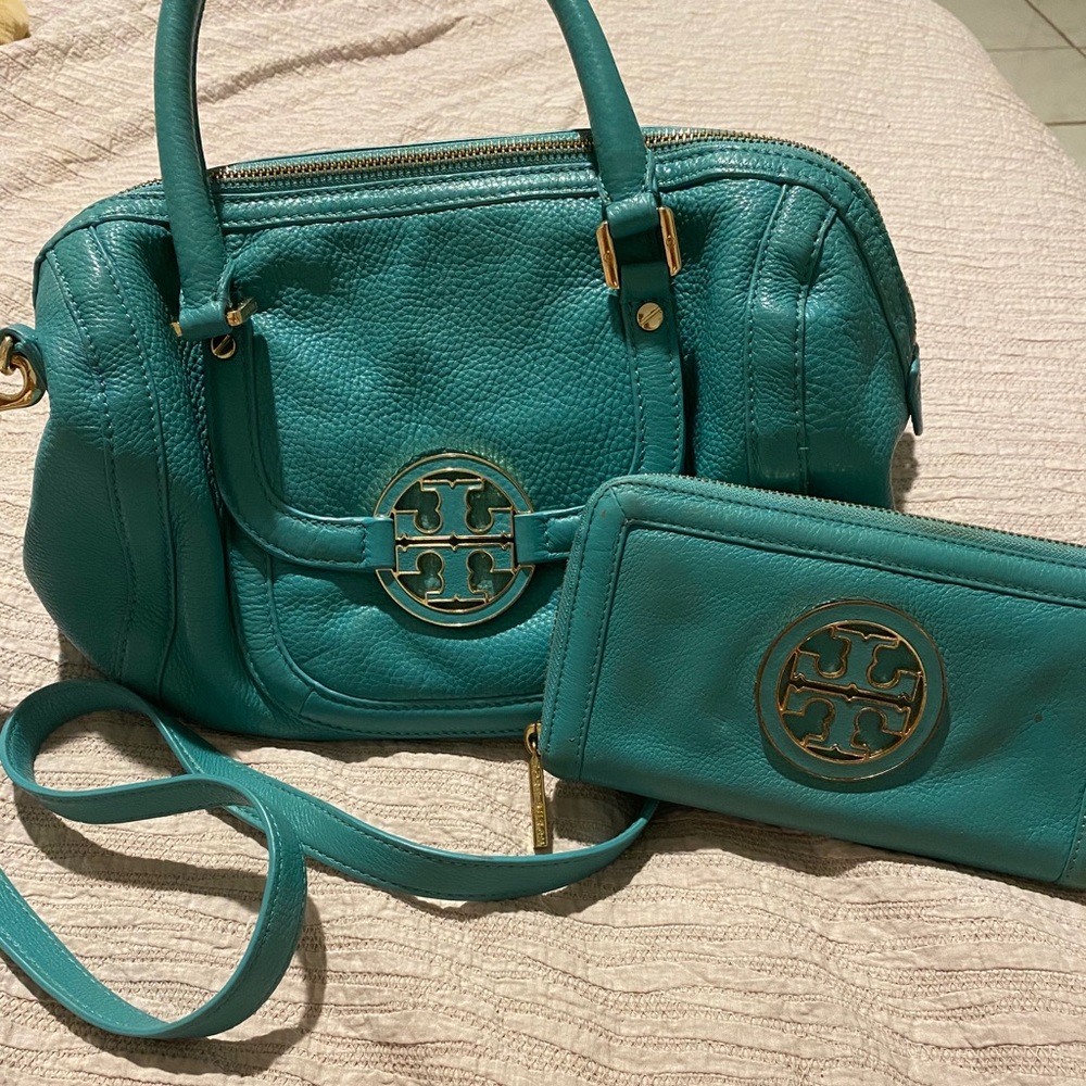 Tory Burch handbag and wallet